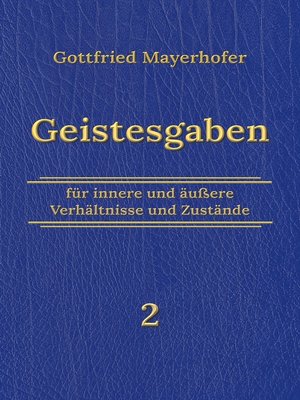 cover image of Geistesgaben 2